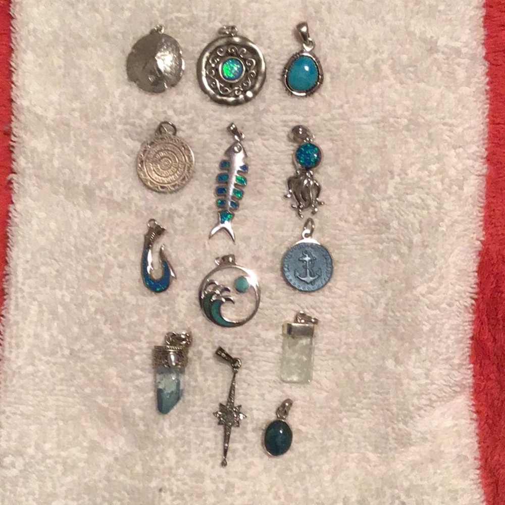 STERLING SILVER PENDANTS